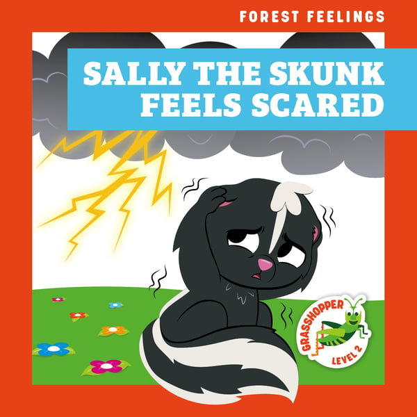 Sally The Skunk Feels Scared