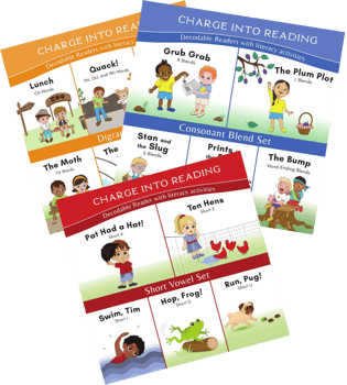 Charge Into Reading Decodables