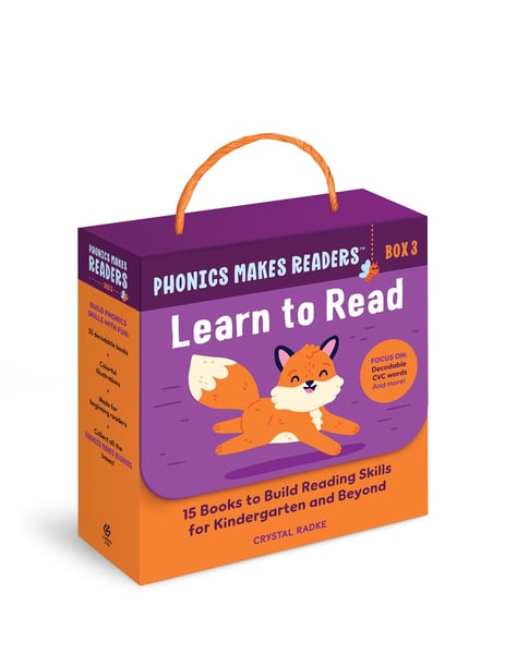 Phonics Makes Readers: Learn To Read Box 3 (15 Books)