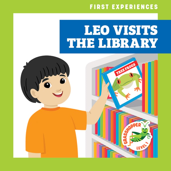 Leo Visits The Library