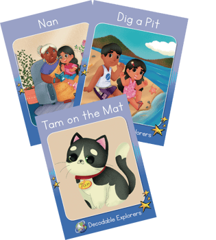 Red Rocket Decodable Explorers, Fiction