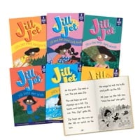 Jill Jet Box Set (6 Decodable Chapter Books)