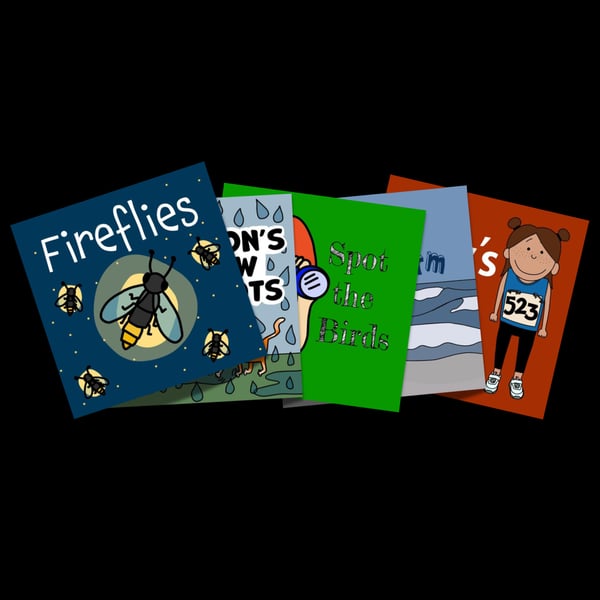 Daffodil Hill Press Bit By Bit Instructional Decodables Collection 3: Long Vowel Patterns, R-Controlled Vowels, Advanced Vowel Patterns (One Of Each: 30 Books)