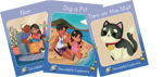 Red Rocket Decodable Explorers, Fiction