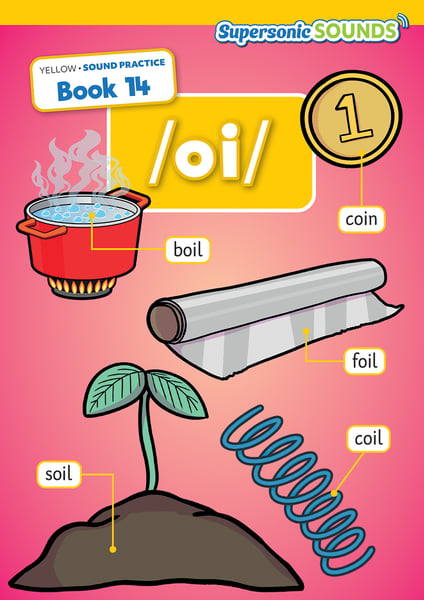 Yellow Sound Practice Book 14 /oi/