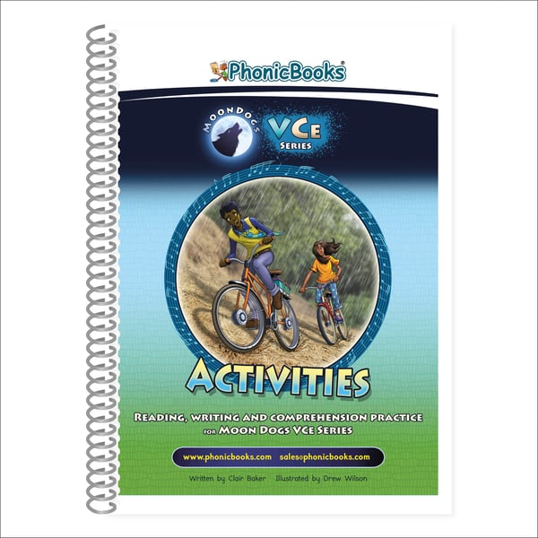 Phonic Books Moon Dogs VCe Spellings Activities Reading, Writing And Comprehension Practice For Moon Dogs VCe Series