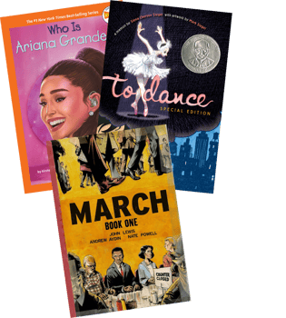 Biographies & Memoirs Below Lexile Level Grade 7 (475L-960L)