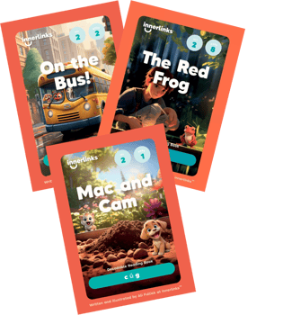 Innerlinks Decodable Reading Books Set 2