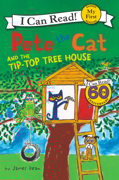 洋書 PETE THE CAT &amp; THE TIP-TOP TREE HOUSE(P) Pete the Cat and the Tip-Top Tree House