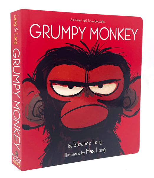 Grumpy Monkey (Board Book)