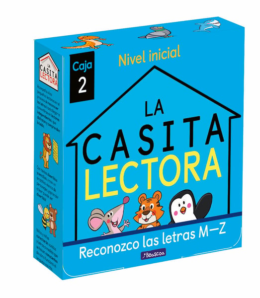 La Casita Lectora Caja 2: Reconozco Las Letras M-Z (The Reading House Set 2: Letter Recognition M-Z)