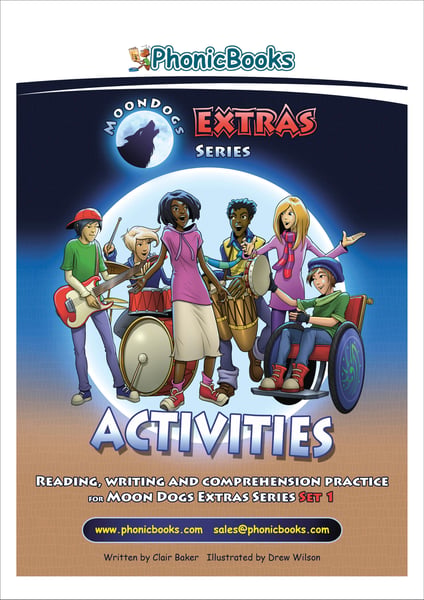 Moon Dogs Extras Activities Reading, Writing And Comprehension Practice For Moon Dog Extras Series Set 1