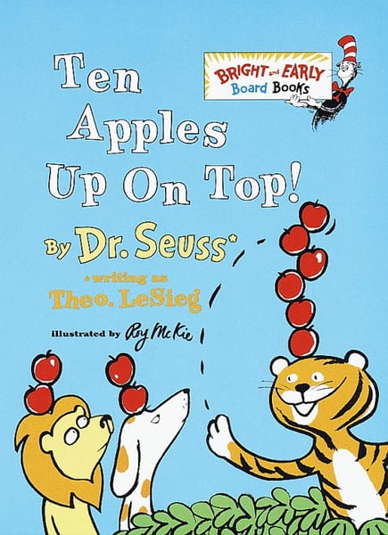 Ten Apples Up on Top! (Board Book)