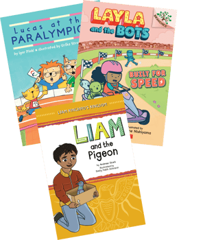 Kindergarten Diverse Characters