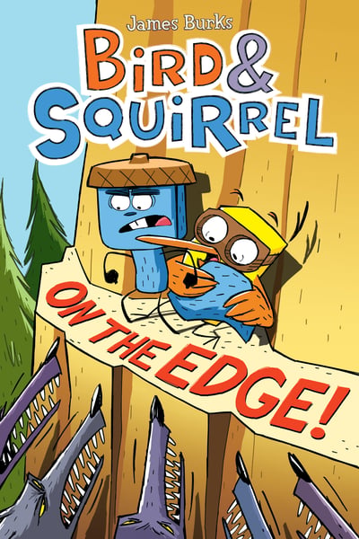Bird & Squirrel On The Edge