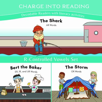 Stage 6: Charge Into Reading R-Controlled Vowels Decodable Reader Set (3 Books)