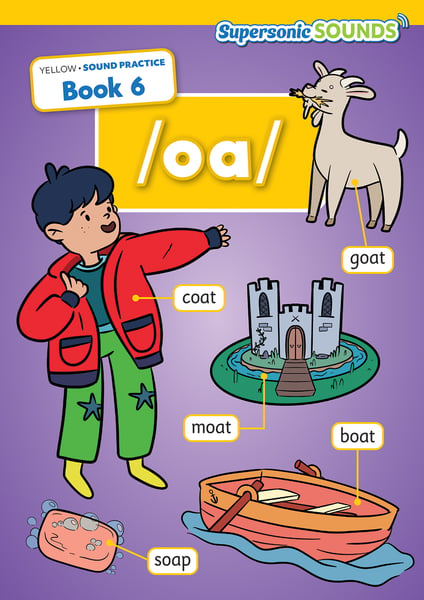 Yellow Sound Practice Book 6 /oa/