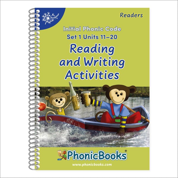 Dandelion Readers Reading And Writing Activities Set 1 Units 11-20