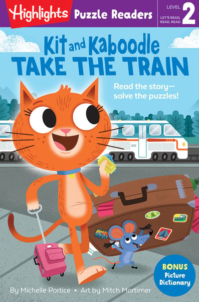Kit And Kaboodle Take The Train