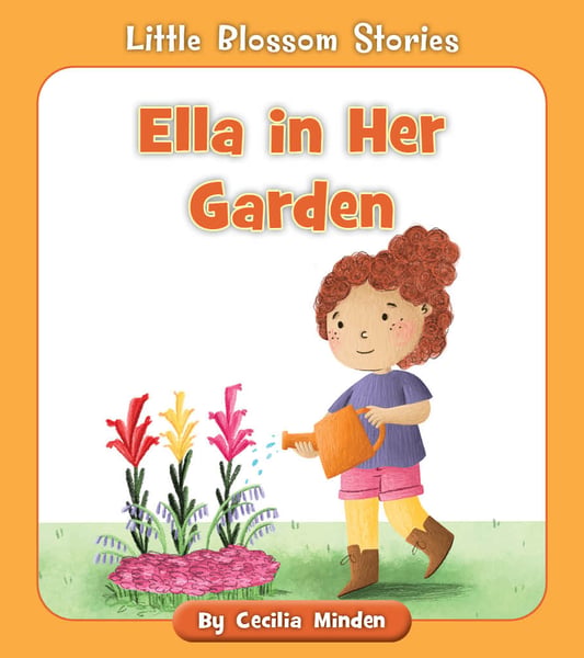 Ella In Her Garden