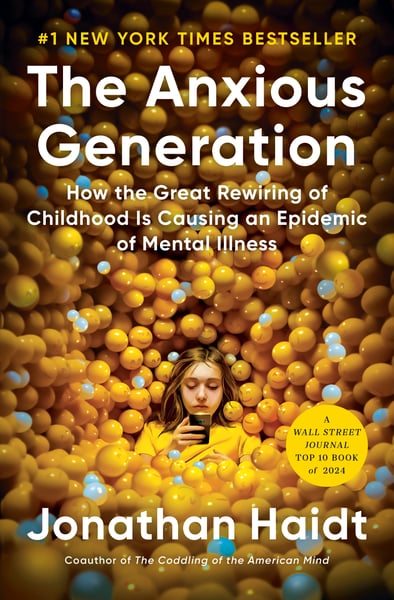 Anxious Generation: How The Great Rewiring Of Childhood Is Causing An Epidemic Of Mental Illness, The