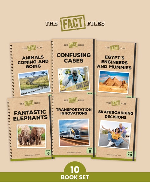 Fact Files Set 4 (10 Books), The