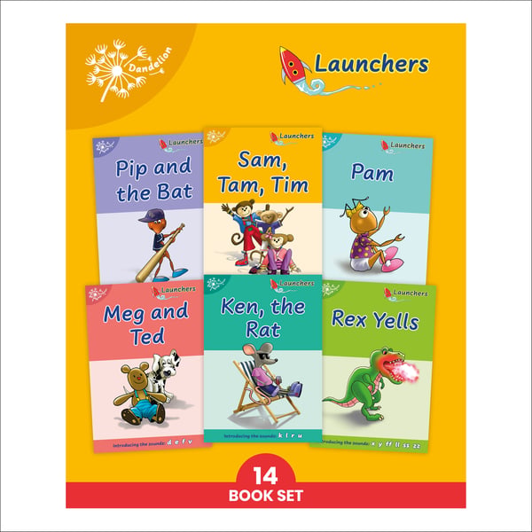 Dandelion Launchers, Stages 1-7 (14 Books)