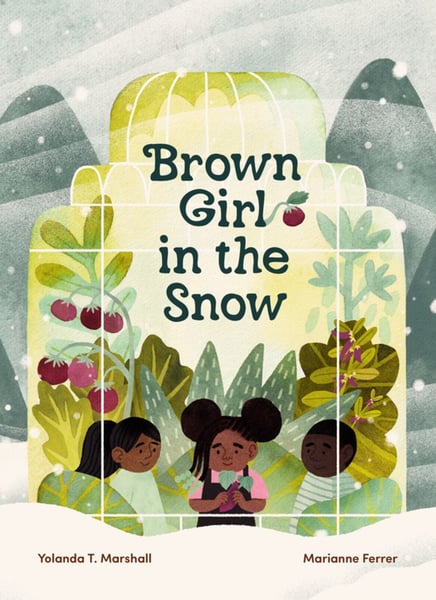 Brown Girl In The Snow