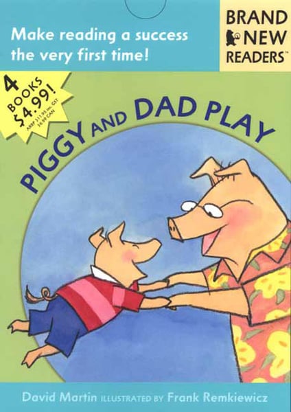 Piggy And Dad Play (Box Of 4)