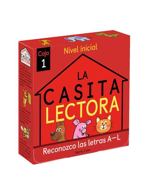 La Casita Lectora Caja 1: Reconozco Las Letras A-L (The Reading House Set 1: Letter Recognition A-L)