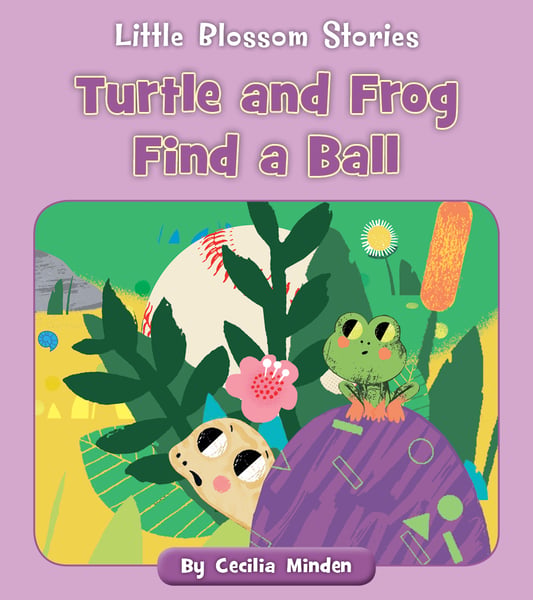 Turtle And Frog Find A Ball
