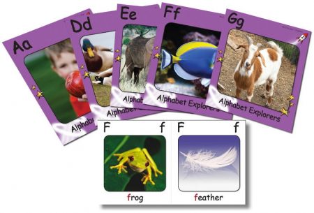 Red Rocket Phonics Alphabet Explorers Set