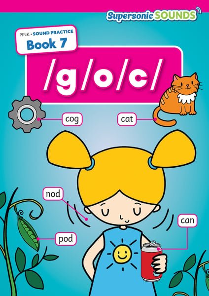 Pink Sound Practice Book 7 /g/o/c/