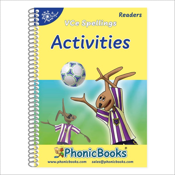 Dandelion Readers, VCe Spellings Activities