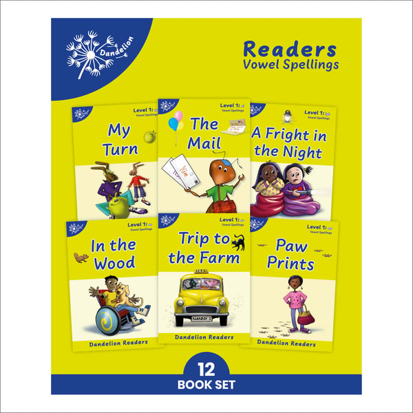 Dandelion Readers, Vowel Spellings, Level 1