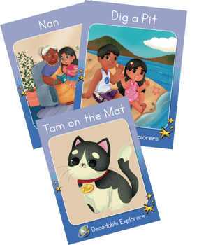 Red Rocket Decodable Explorers, Fiction