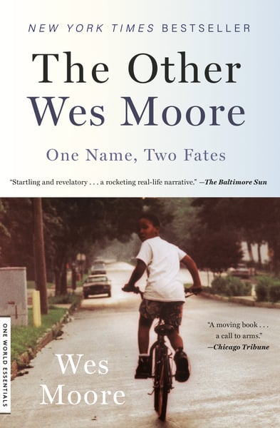 Other Wes Moore: One Name, Two Fates, The