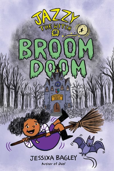 Jazzy The Witch In Broom Doom