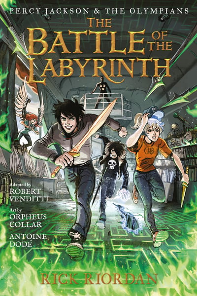 Battle Of The Labyrinth (Graphic Novel), The