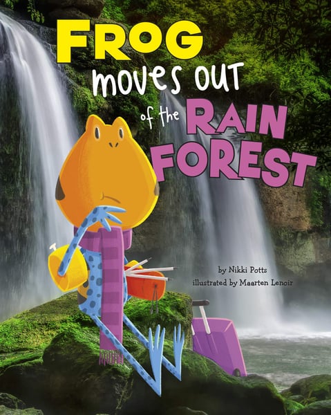 Frog Moves Out Of The Rain Forest