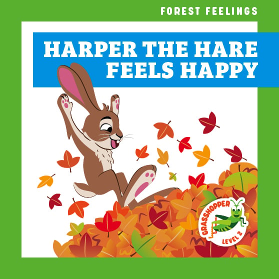 Harper The Hare Feels Happy
