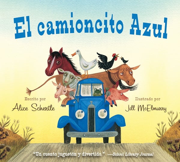 El Camioncito Azul (Little Blue Truck) (Board Book)