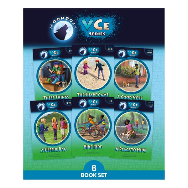 Moon Dogs VCe Spellings (6 Books)