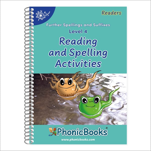 Dandelion Readers, Level 4, Reading And Spelling Activities
