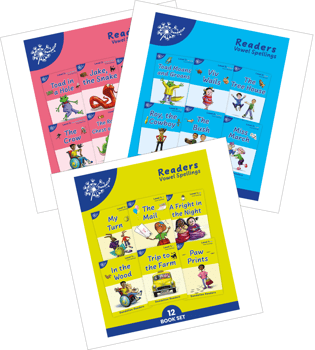 Dandelion Readers Vowel & VCe Spellings