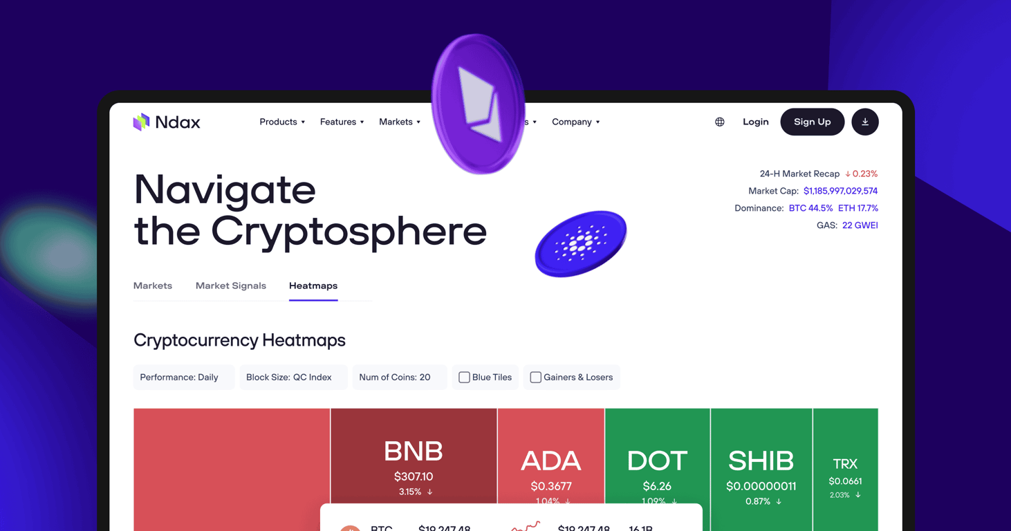 Crypto Heatmap: Market Movers & Trends | Ndax