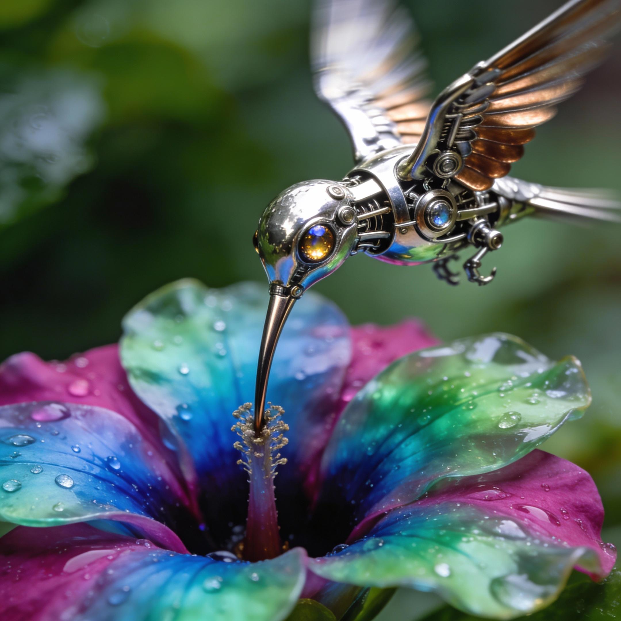 Start frame for Steampunk Hummingbird — MiniMax Hailuo 2.3 Standard