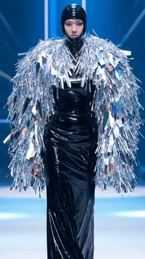 Start frame for Futuristic Runway Fashion Show — Veo 3.1 Fast
