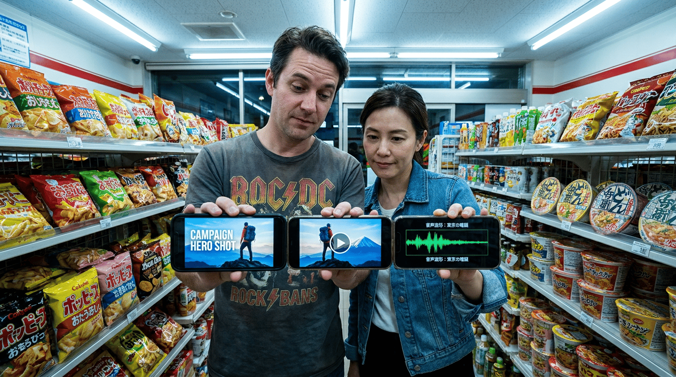 Image, Video, and Voice in One Workflow