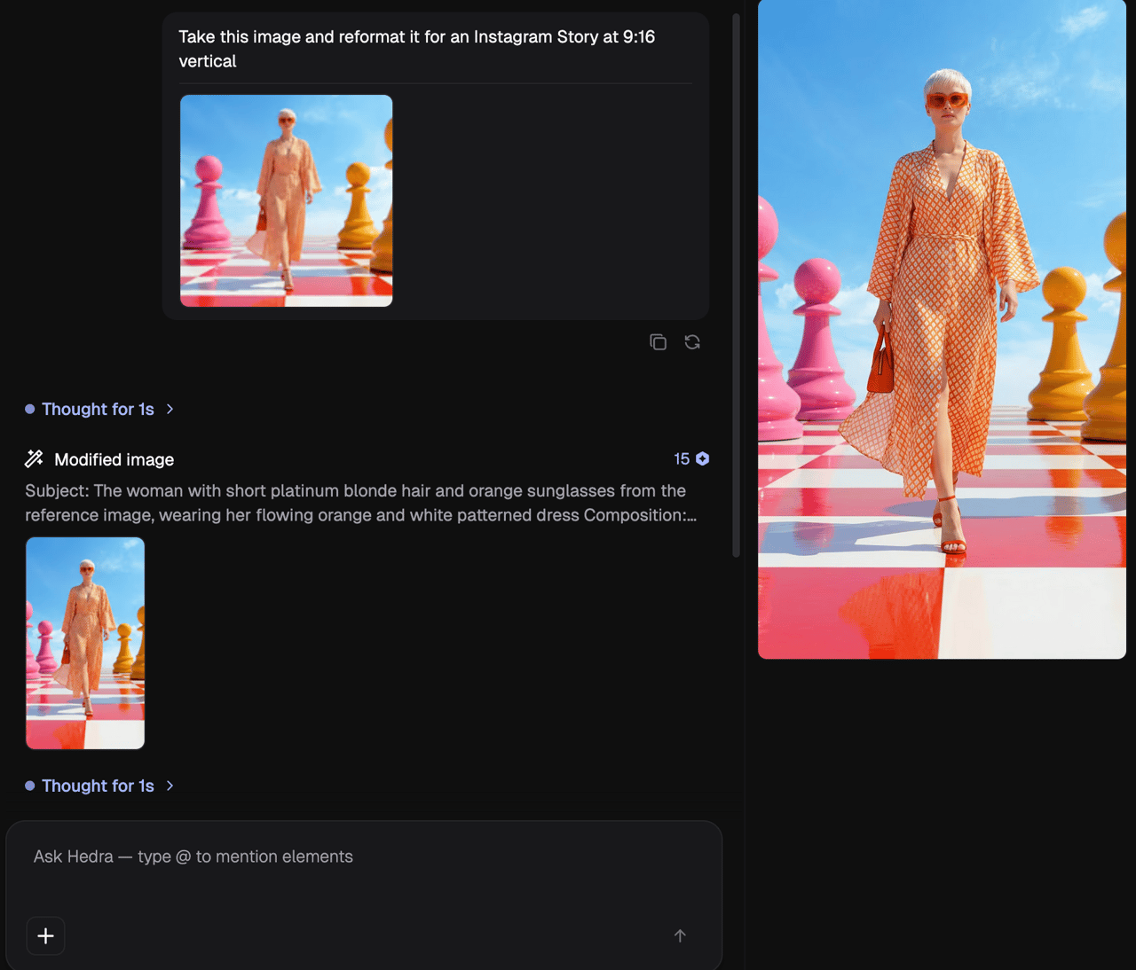 Hedra Agent: From Intent to Content in One Conversation